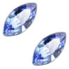 925 Sterling Silver Coated Oval Cut Stone Earrings