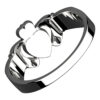 925 Sterling Silver Claddagh Ring Heart, Hands and Crown